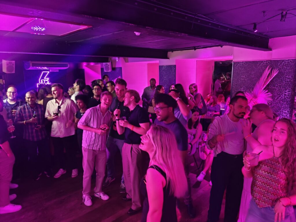 Star by Liverpool Street Karaoke Private Room Guests Corporate Event