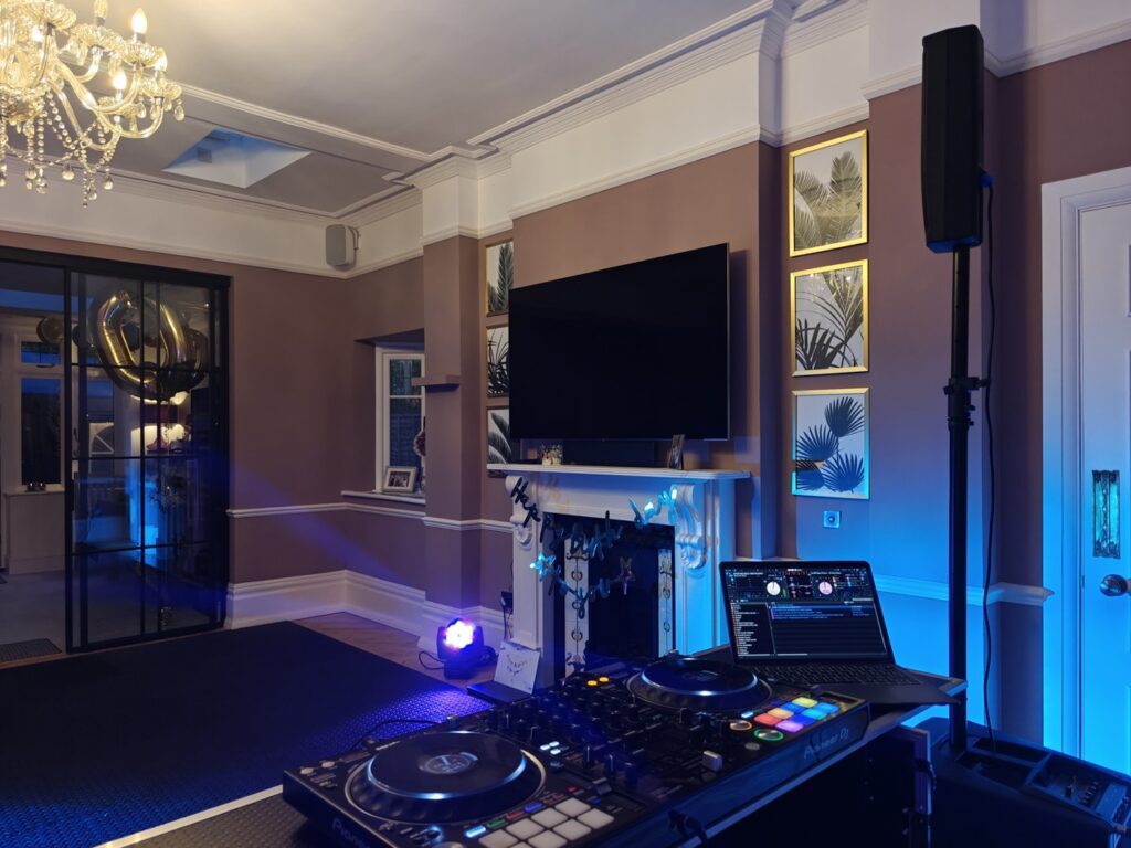 50th Birthday House Party DJ Hire