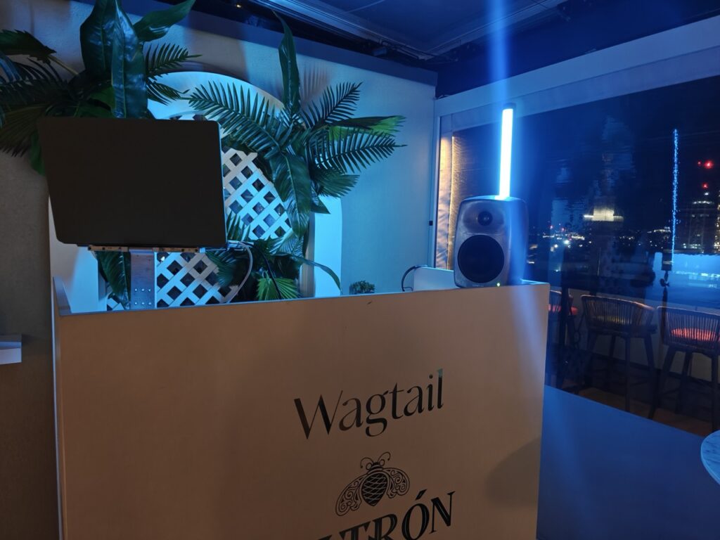 Wagtail Rooftop Bar London - 40th Birthday Party Booth