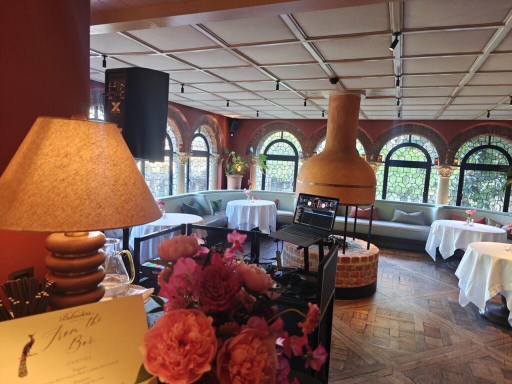 Belvedere Holland Park London Restaurant DJ Hire Birthday Party 432 Large